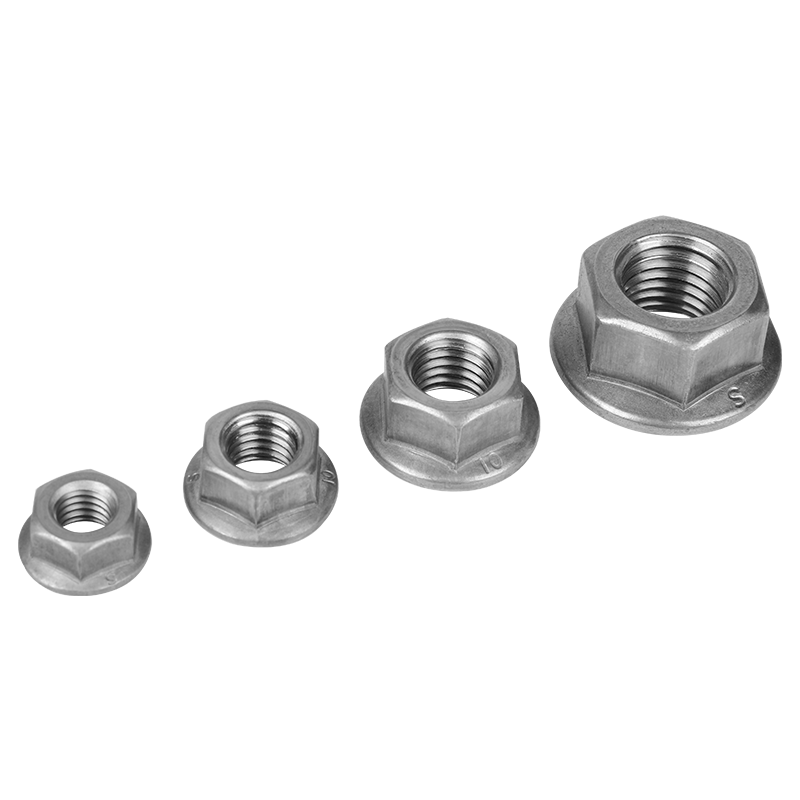 Carbon Steel, Stainless Steel Hex Flange Iron Nuts